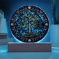 Christmas Tree of Life Acrylic