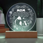 Mom-Keep Me Safe-Circle Acrylic
