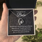 Babe-Naughty Lover-Forever Love Necklace