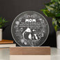 Mom-Keep Me Safe-Circle Acrylic