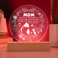 Mom-Keep Me Safe-Circle Acrylic