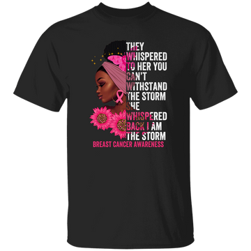 I Am The Storm Breast Cancer Unisex Tee