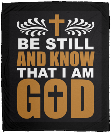 Be Still Plush Fleece Blanket - 50x60