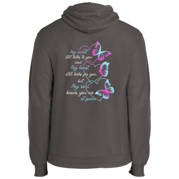At Peace Fleece Pullover Hoodie