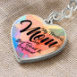 Mom - Best Friend - Graphic Heart Keychain