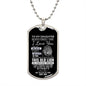 Daughter Dad - This Old Lion Dog Tag