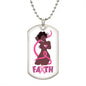 Woman Faith Dog Tag