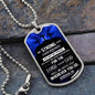 Be Strong Dog Tag