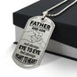 Father & Son Dog Tag - Always Heart To Heart