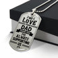 Thanks For Supporting Us Dog Tag