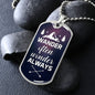 Wander Often Dog Tag