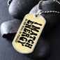 I Match Energy Dog Tag