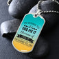 God Fix It Dog Tag