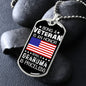 Veteran Grandma Priceless Dog Tag