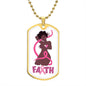 Woman Faith Dog Tag