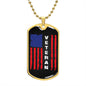 Veteran Flag Dog Tag