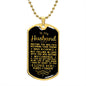 Husband Beyond My Control Dog Tag