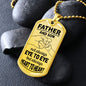 Father & Son Dog Tag - Always Heart To Heart