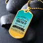 God Fix It Dog Tag