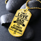Thanks For Supporting Us Dog Tag