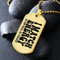 I Match Energy Dog Tag