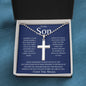 Son - Believe In Yourself - Cross w/ball chain