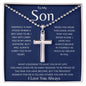 Son - Believe In Yourself - Cross w/ball chain