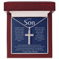 Son - Believe In Yourself - Cross w/ball chain