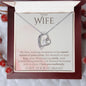 Wife - Love you Endlessly - Forever Love Necklace