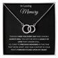 In Loving Memory - I Miss You - Perfect Pair Necklace