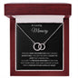 In Loving Memory - I Miss You - Perfect Pair Necklace