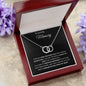 In Loving Memory - I Miss You - Perfect Pair Necklace