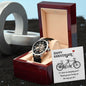 Husband - Happy Anniversary - Men's Openwork Watch