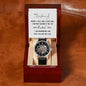 Husband - My Life - Men's Open Work Watch