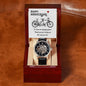 Husband - Happy Anniversary - Men's Openwork Watch