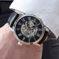 To My Husband - Worth the Effort - Men's Openwork Watch