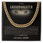 Granddaughter - Old Lion - Cuban Chain Necklace
