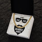 Bearded Husband - Bad Ass - Cuban Chain Necklace