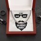 Bearded Husband - Bad Ass - Cuban Chain Necklace