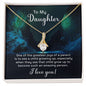 Daughter - Greatest Joy - Alluring Beauty Necklace