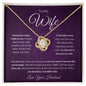 Wife - Incredible Wife - Love Knot Necklace