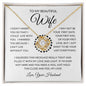 Wife - Feel My Love - Love Knot Necklace