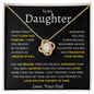 Daughter - Never Forget - Necklace