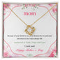 Mother's Day - Faith, Hope, Love - Love Knot Necklace