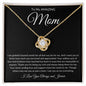 Mom - Love And Kindness - Love Knot Necklace