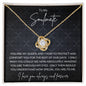 Soulmate - My Queen - Love Knot Necklace