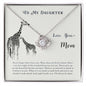 Daughter - Wonderful Person - Love Knot Necklace