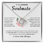 To My Soulmate - Last Everything - Love Knot Necklace