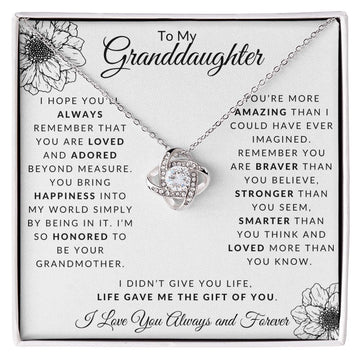Granddaughter - Always Remember - Necklace