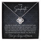 Soulmate - My Queen - Love Knot Necklace